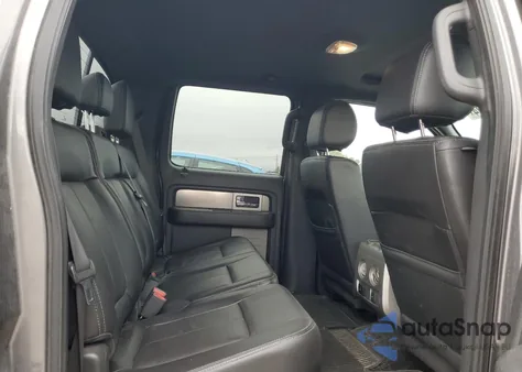 2014 Ford F150 Supercrew из США, поврежденный, VIN 1FTFW1ET1EKF08135